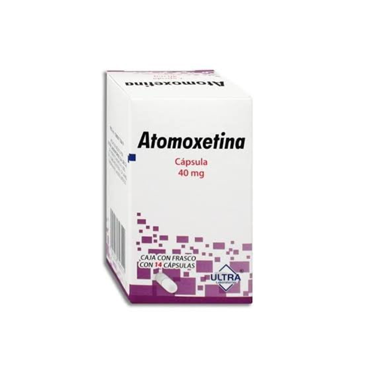 Atomoxetina 40 mg con 14 cápsulas (ULTRA)