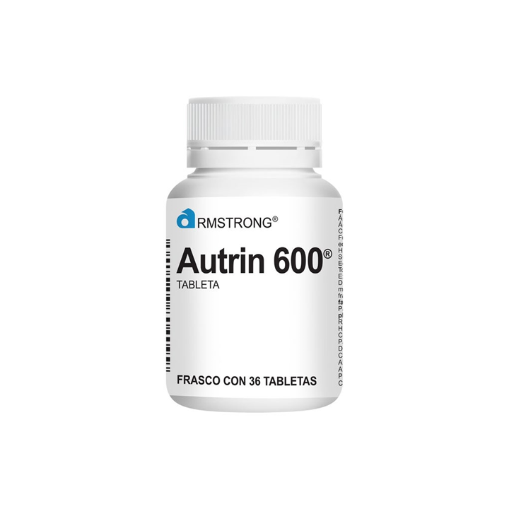 Autrin 600 con 36 tabletas (Vitaminas y minerales)