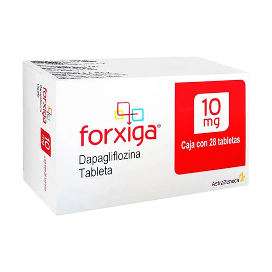 Forxiga 10 mg con 28 tabs (Dapagliflozina)