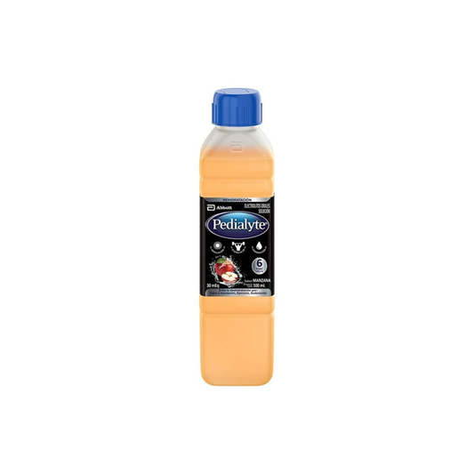 Pedialyte 30 mEq/500 mL solución oral sabor manzana (Electrolitos Orales)